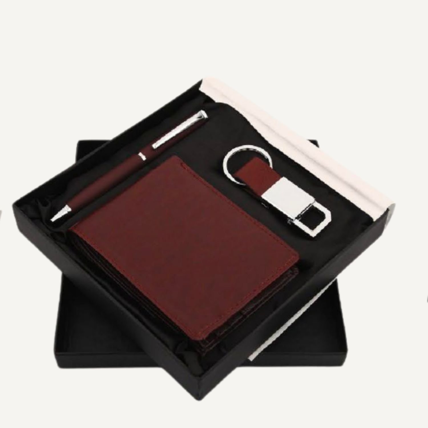 sr-131-escala-brown-pen-keychain-wallet-gift-set.jpg (2) Escala Brown Pen Keychain & Wallet Gift Set - Image 1