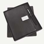 Black Mars Metal Pen & A5 Diary Set