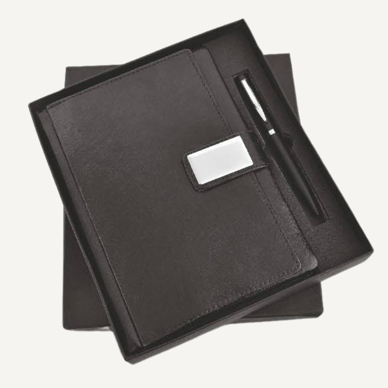 sr-145-black-mars-metal-pen-a5-diary.jpg Black Mars Metal Pen & A5 Diary Set - Image 1