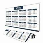 2026 Desk Calendar Planner