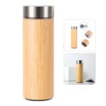 Bamboo Finish Bottle