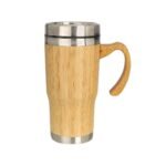 Bamboo Finish Travel Mug