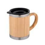 Bamboo Handle Coffee Mug