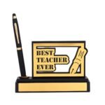 Best Teacher Ever Desk Name Stand