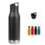 Black Steel Grip Bottle
