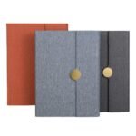 Button Lock Notebook