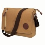 Canvas Messenger Laptop Bag