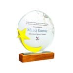 Circle Crystal Award