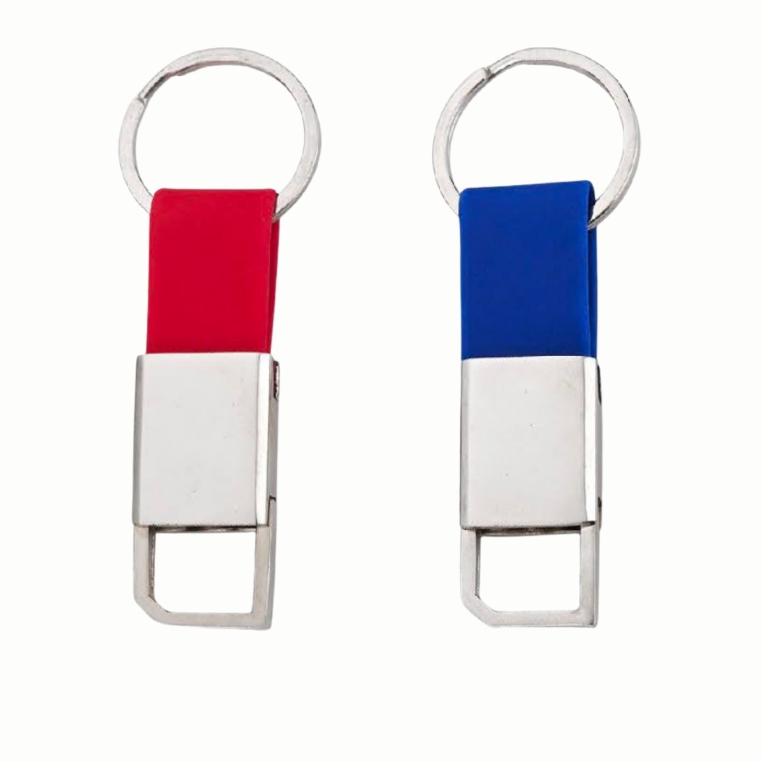 color-strap-metal-keychain.jpg Color Strap Metal Keychain - Image 1