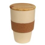 Cork Grip Ceramic Travel Cup