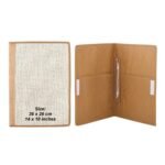 Jute Conference Folder Organizer