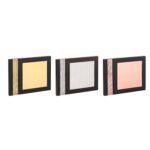 Metal Square Award Plaque Set