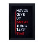 Motivational LED Frame