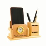 Personalized Wooden Desk Organizer