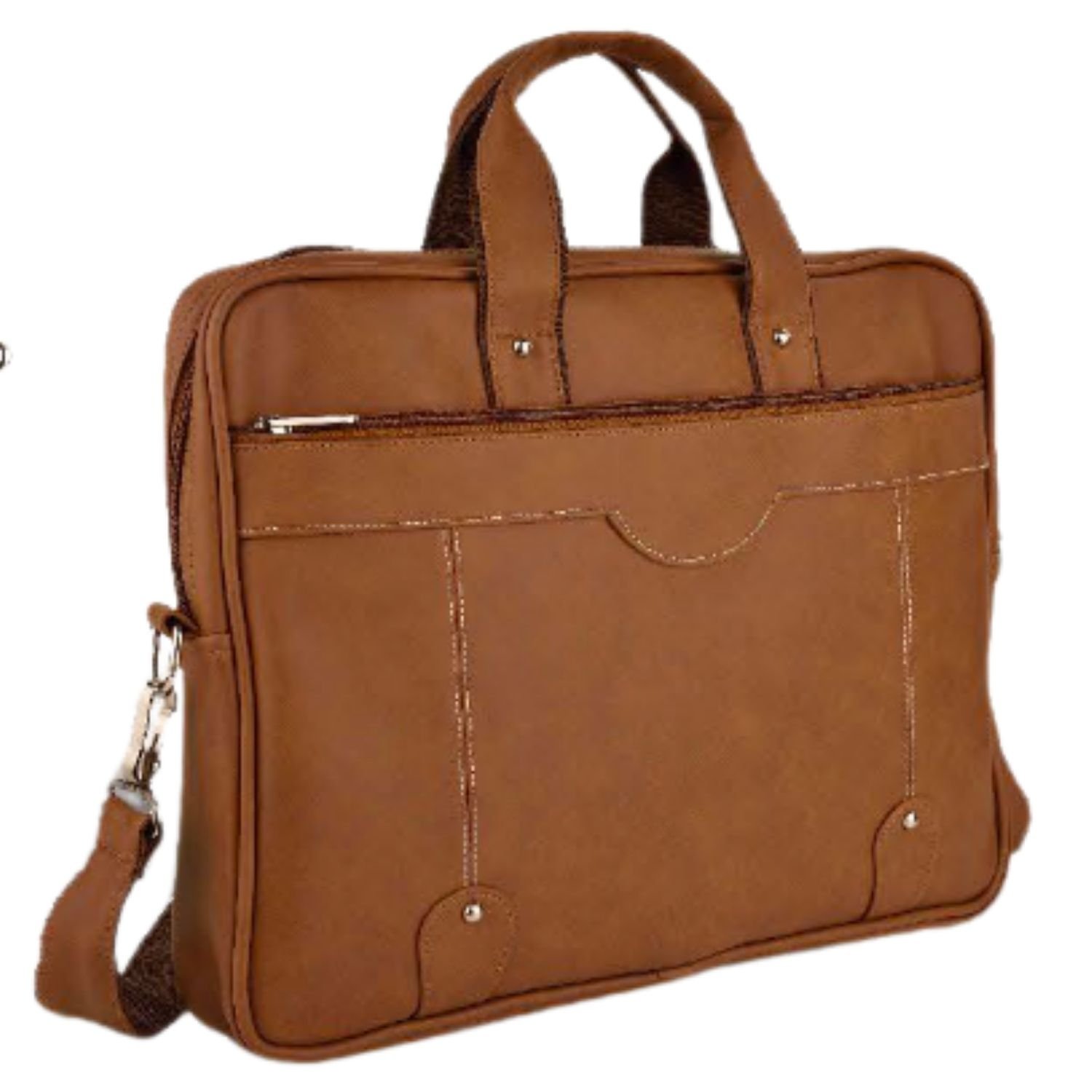 professional-office-laptop-bag-tan.jpg Professional Office Laptop Bag Tan - Image 1