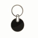 Round Metal Keychain