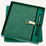 Green Royale Diary & Pen Set