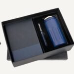 Premium 3-in-1 Flask Gift Set – Blue