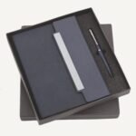Blue SlateEdge Diary & Pen Set