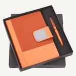 Evoke Saffron Diary & Pen Set