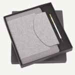 Grey FrostEdge Diary & Pen Set