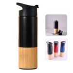 Steel Bamboo Base Bottle