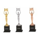 Crown Medal Trophy Trio