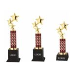 Star Column Trophy Set