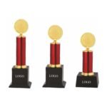 Gold Medal Column Trophy