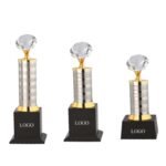 Crystal Column Premium Trophy