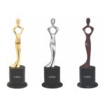 Standing Figure Trophy Set