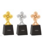Clover Design Trophy Set