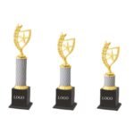 Leaf Style Trophy Set