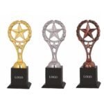 Gear Medal Trophy Set