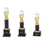 Premium Globe Trophy Trio