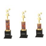 Color Column Trophy Set