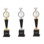 Crystal Top Trophy Set