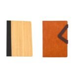Wood Finish Notebook Set